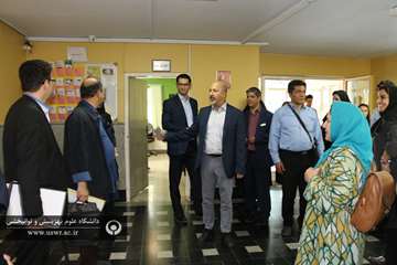 بازدید تیم ارزیابی اعتباربخشی آموزشی از مرکز رازی